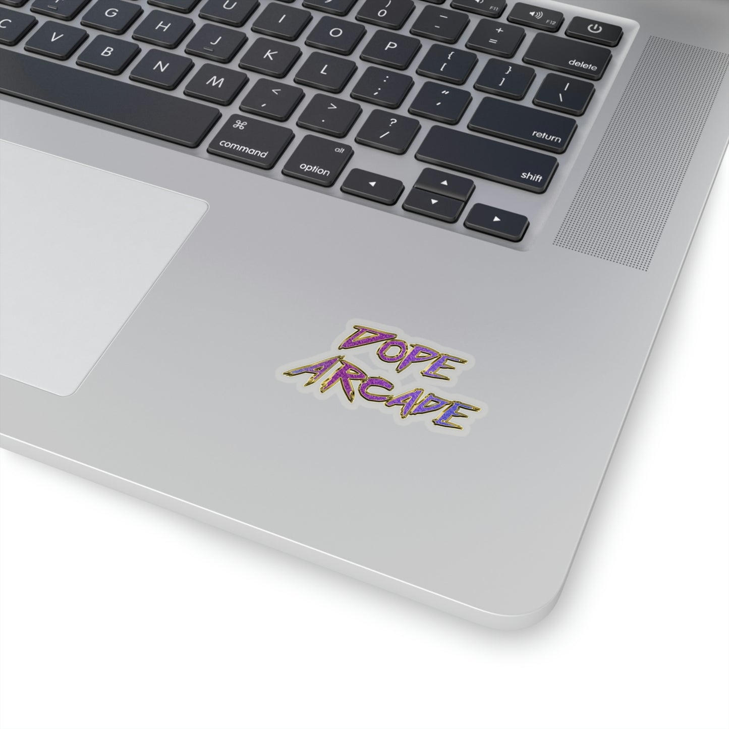 Dope Arcade Purple Bling Sticker