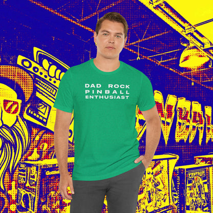 Dad Rock Pinball Enthusiast Tee