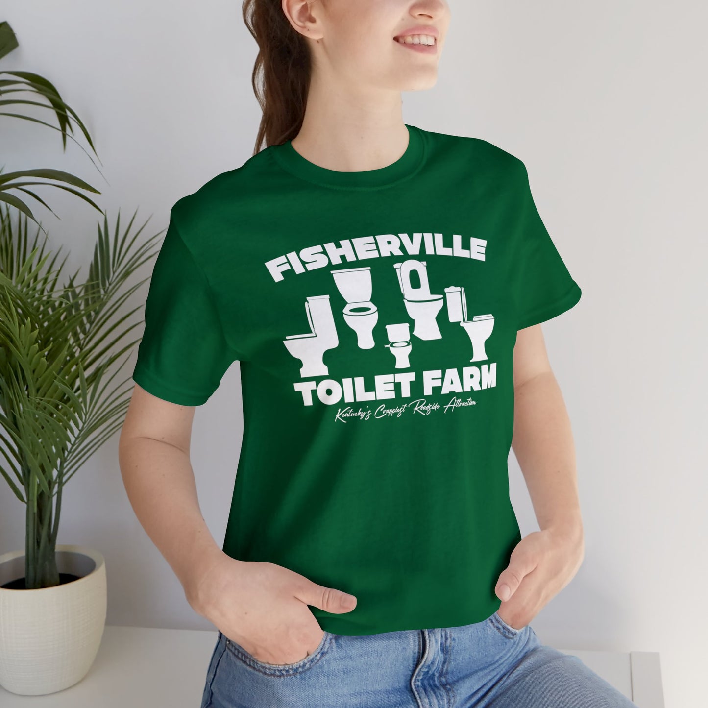 Fisherville Toilet Farm Tee (Kentucky's Crappiest Roadside Attraction)