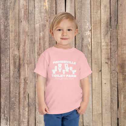 Fisherville Toilet Farm Toddler Short Sleeve Tee