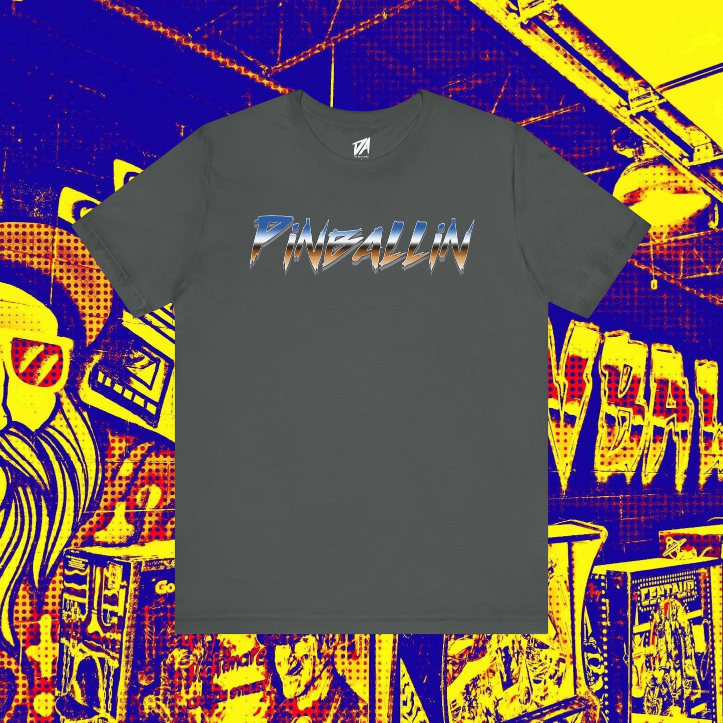 Pinballin Retro Gradient Tee