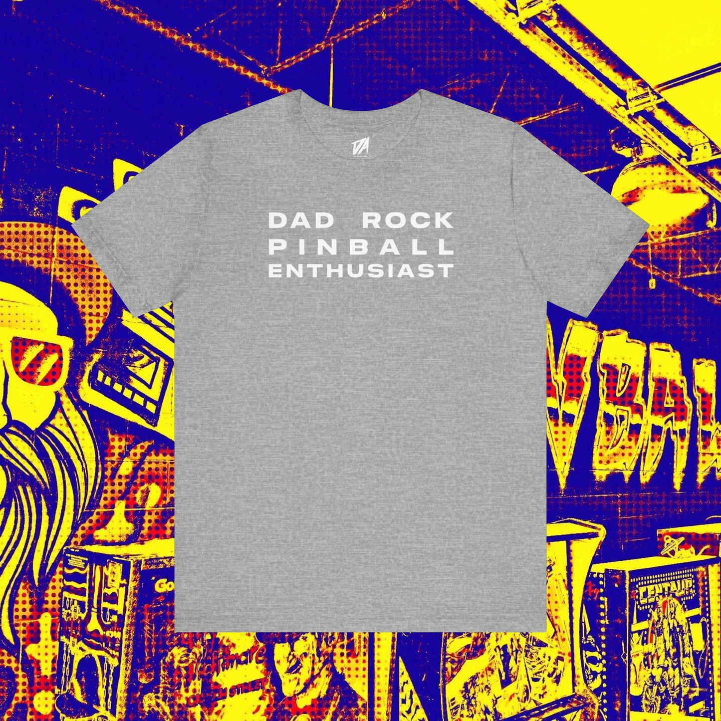 Dad Rock Pinball Enthusiast Tee