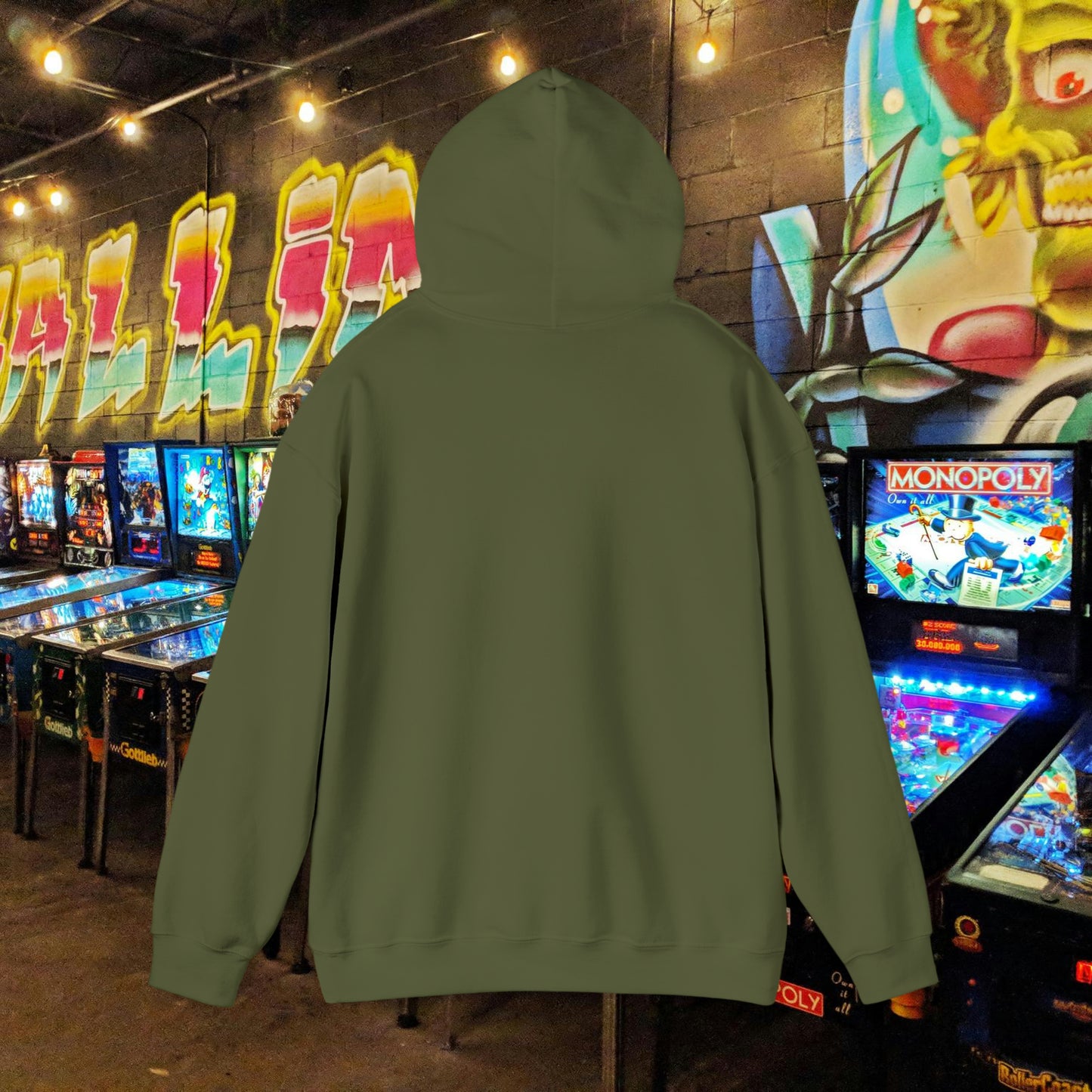 Ninja Ghost Hooded Sweatshirt