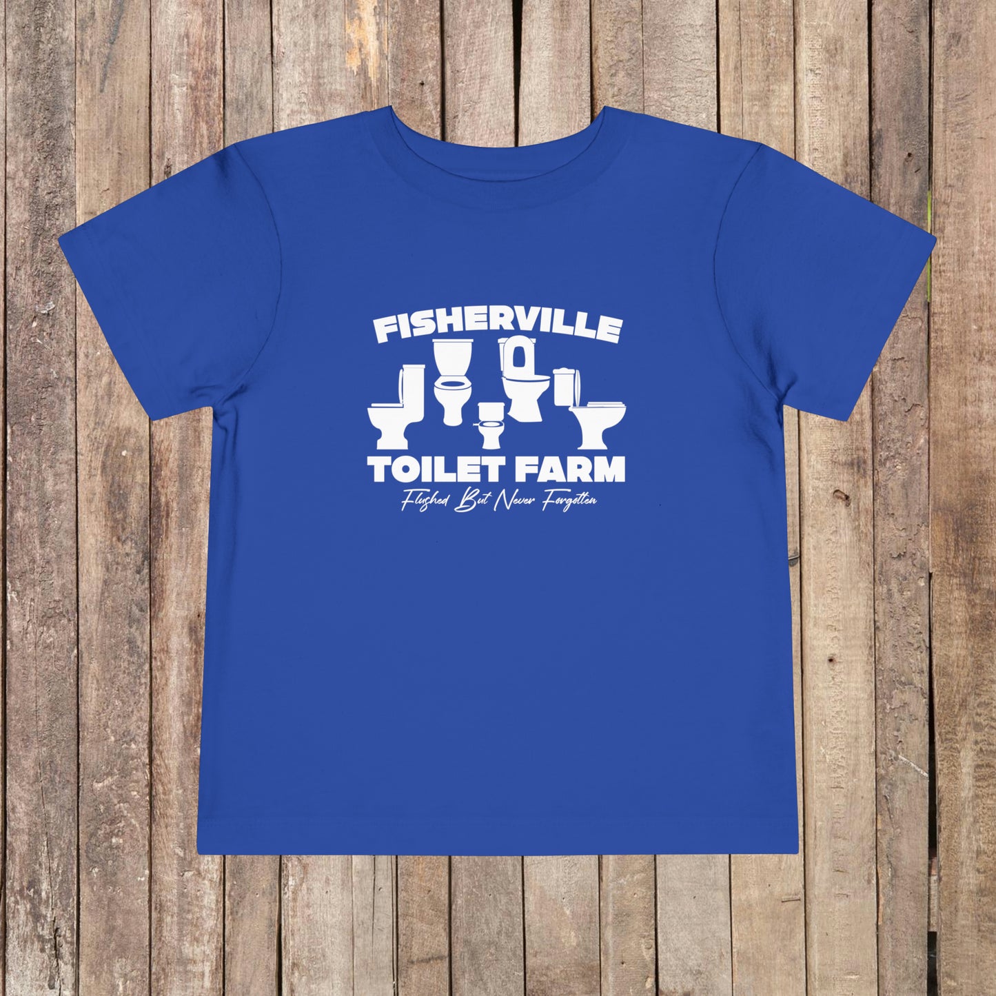 Fisherville Toilet Farm Toddler Short Sleeve Tee