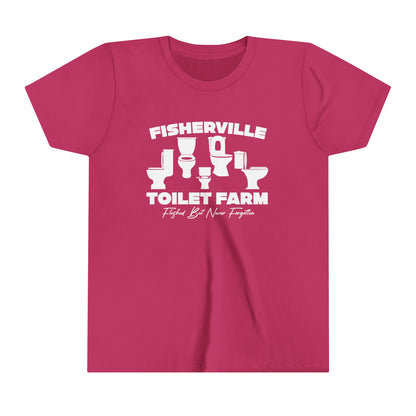 Fisherville Toilet Farm Youth Short Sleeve Tee