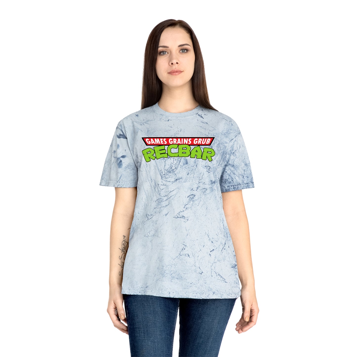 Recbar in a Halfshell Unisex Color Blast T-Shirt