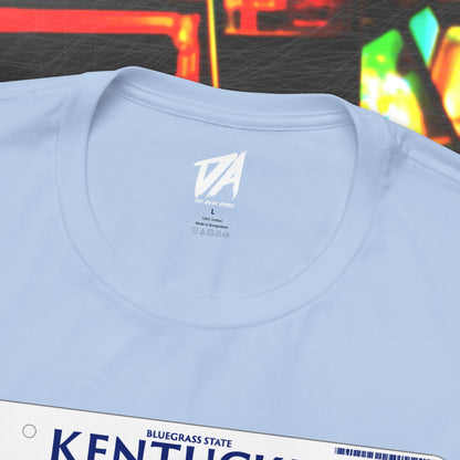 Kentucky Pin Hed License Plate Tee