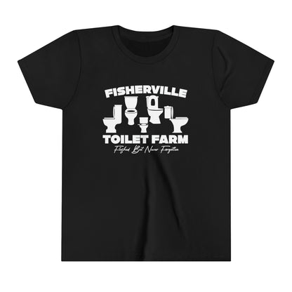 Fisherville Toilet Farm Youth Short Sleeve Tee