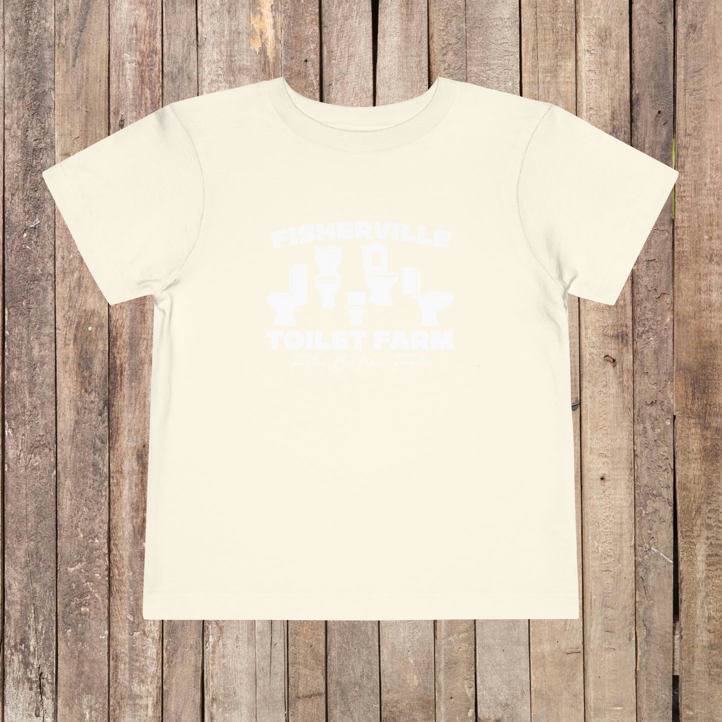 Fisherville Toilet Farm Toddler Short Sleeve Tee