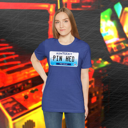 Kentucky Pin Hed License Plate Tee