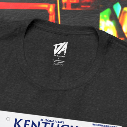 Kentucky Pin Hed License Plate Tee