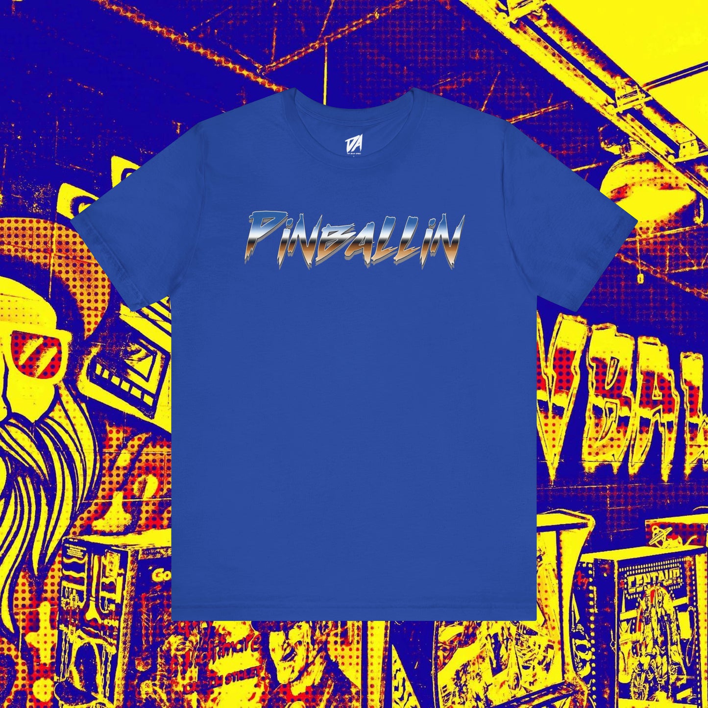 Pinballin Retro Gradient Tee