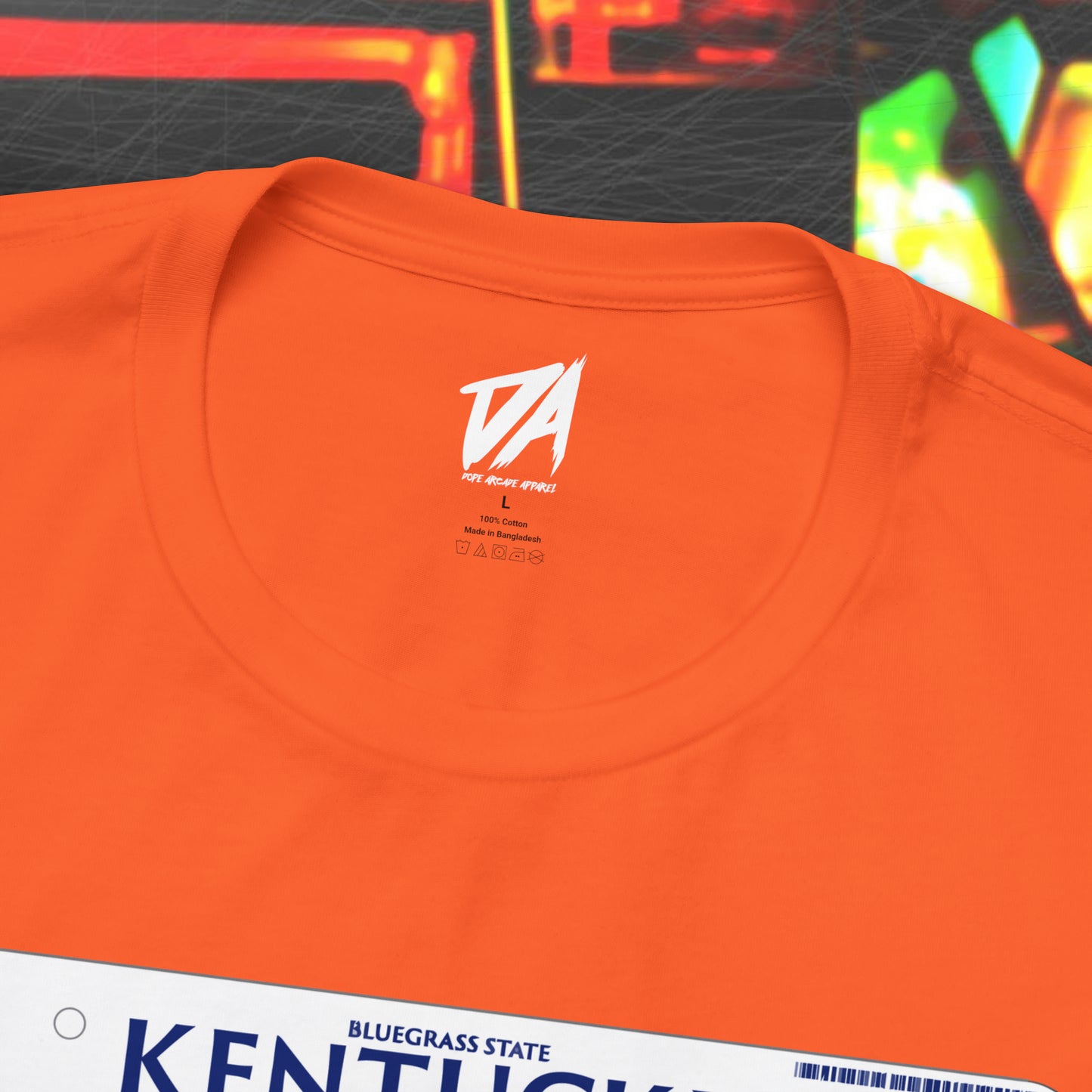 Kentucky Pin Hed License Plate Tee