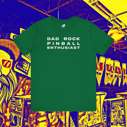 Dad Rock Pinball Enthusiast Tee