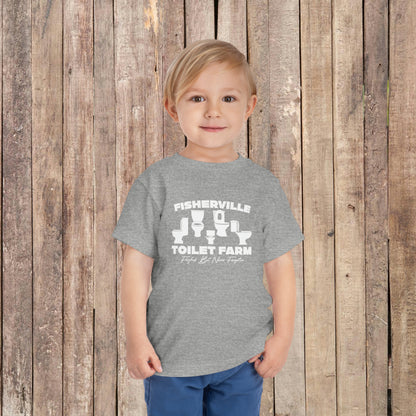 Fisherville Toilet Farm Toddler Short Sleeve Tee