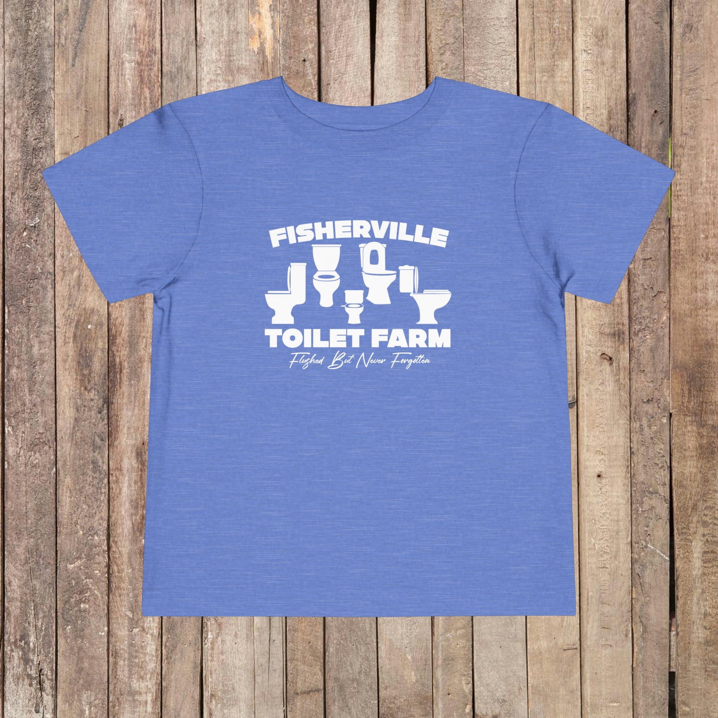 Fisherville Toilet Farm Toddler Short Sleeve Tee