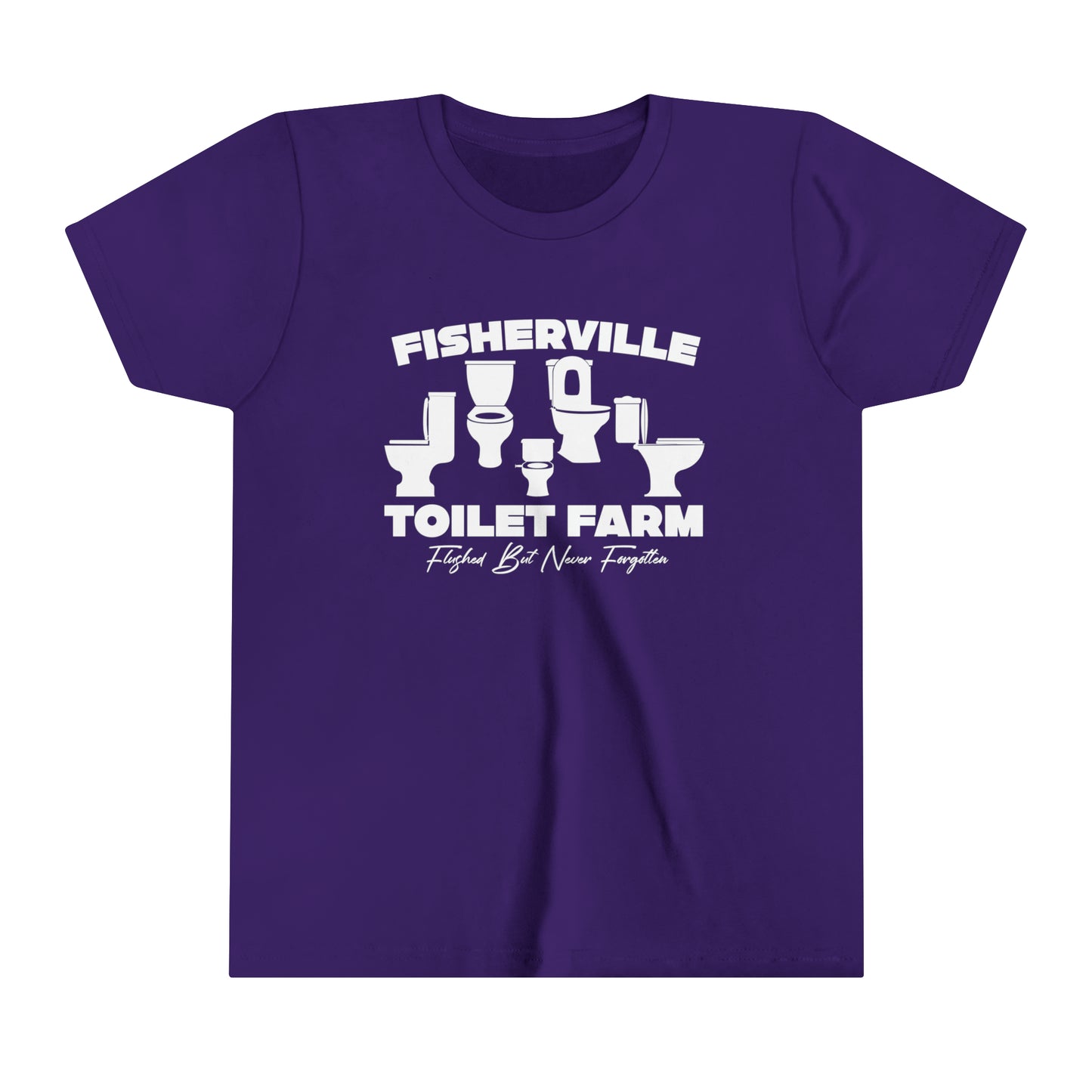 Fisherville Toilet Farm Youth Short Sleeve Tee