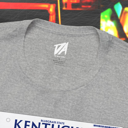 Kentucky Pin Hed License Plate Tee