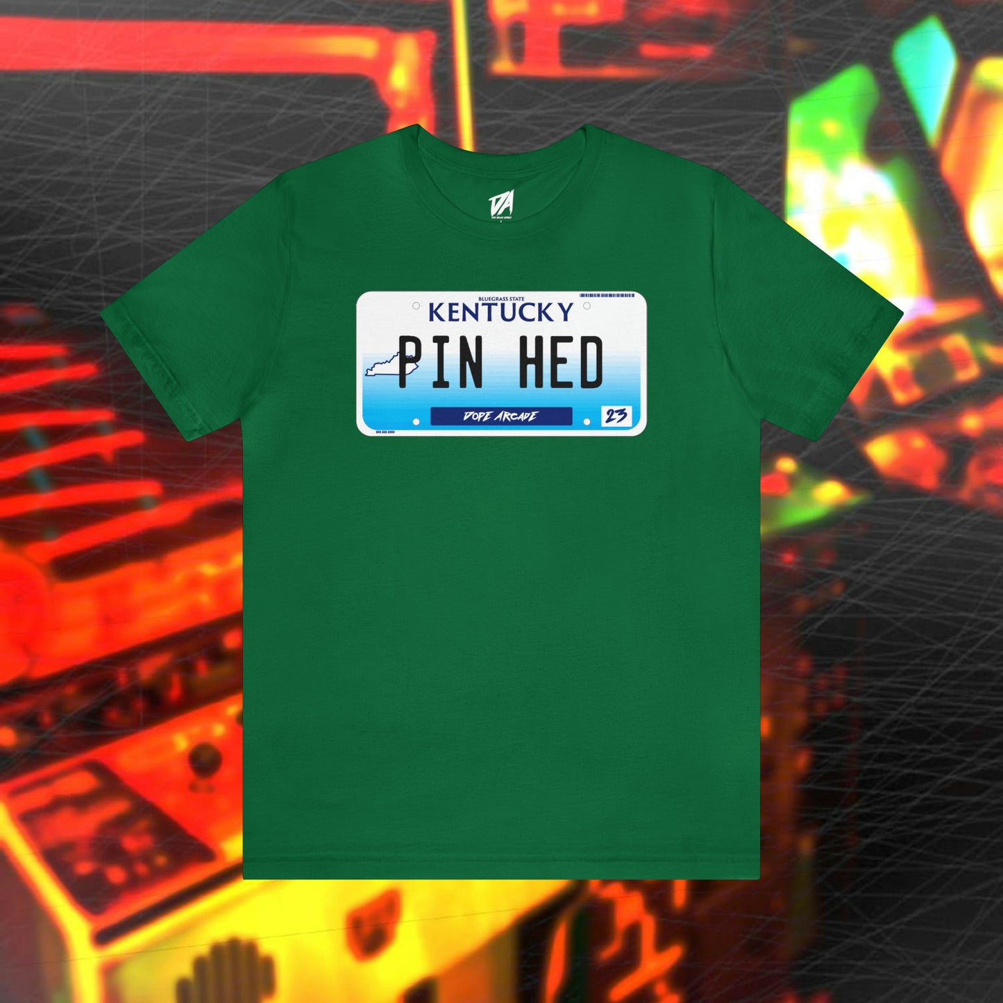 Kentucky Pin Hed License Plate Tee