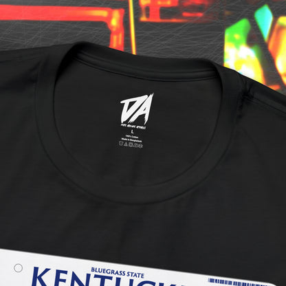 Kentucky Pin Hed License Plate Tee