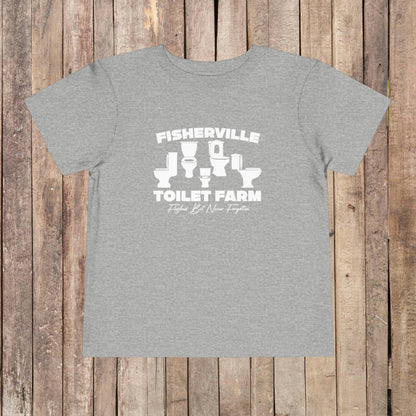 Fisherville Toilet Farm Toddler Short Sleeve Tee