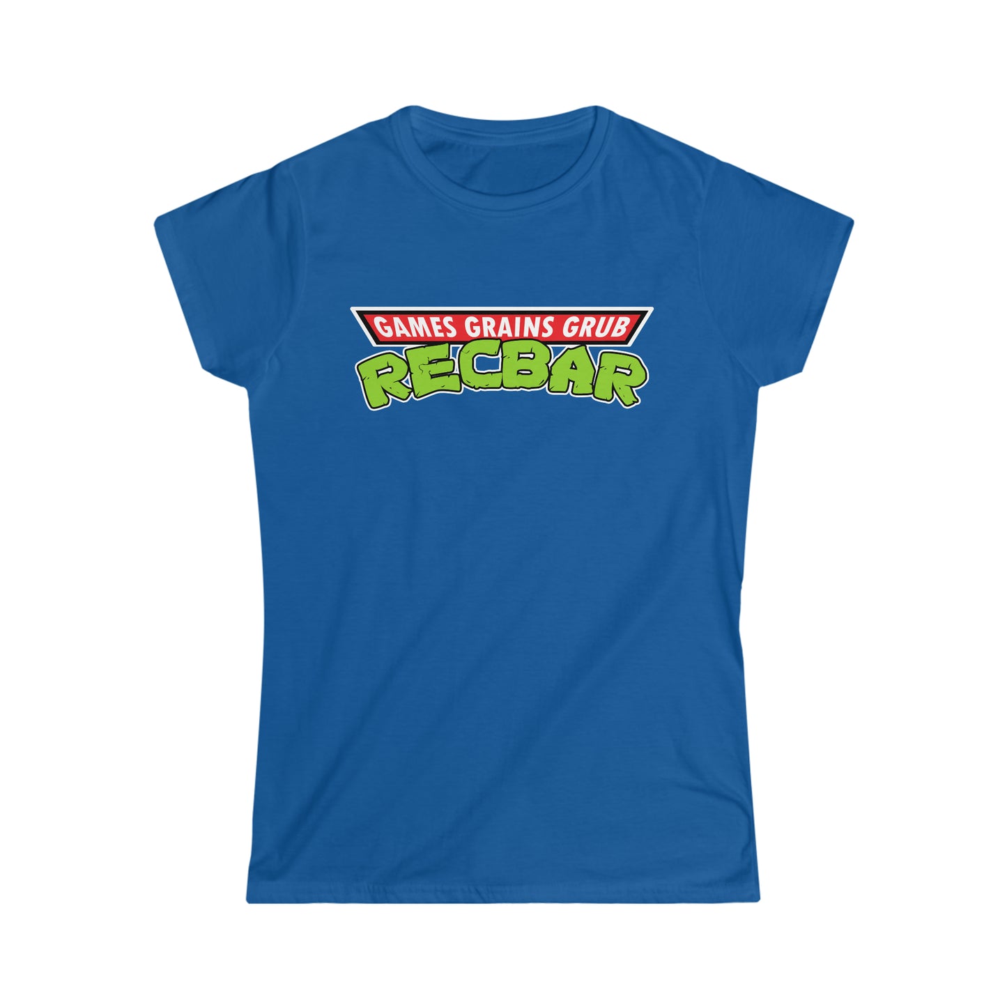 Recbar in a Half Shell Women's Softstyle Tee