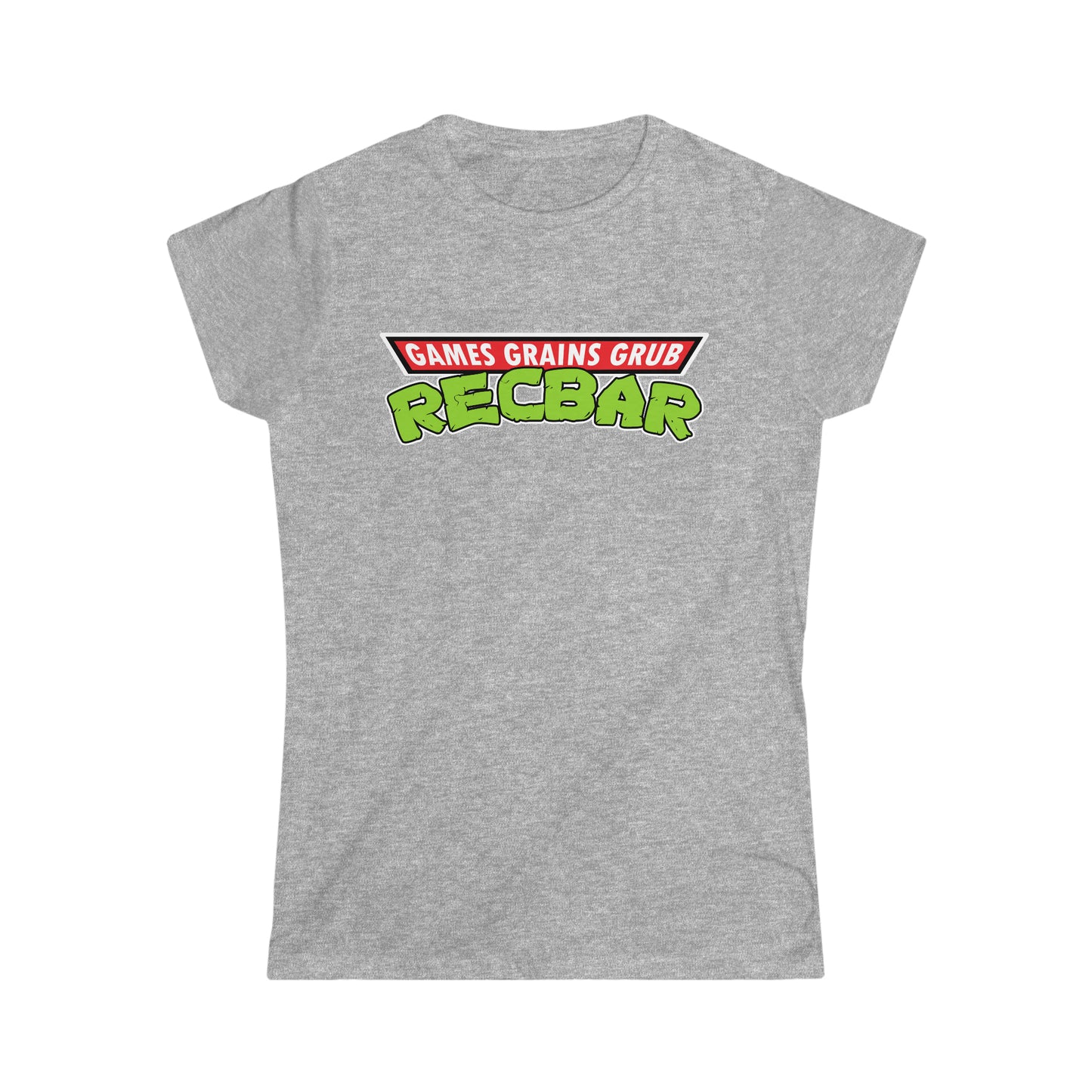 Recbar in a Half Shell Women's Softstyle Tee