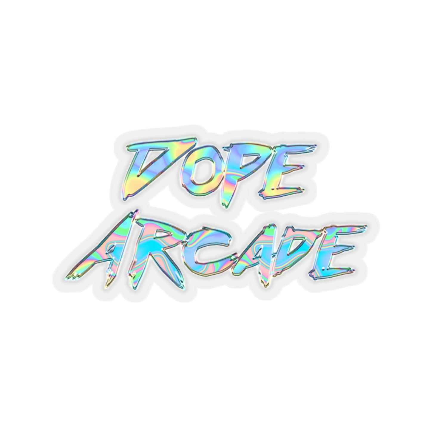 Dope Arcade Mix Tape Sticker