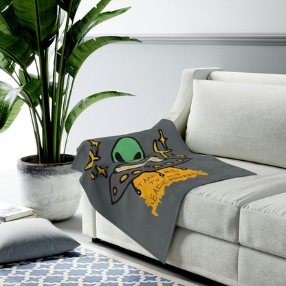 Leaderboard Plush Blanket