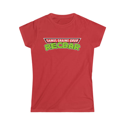 Recbar in a Half Shell Women's Softstyle Tee